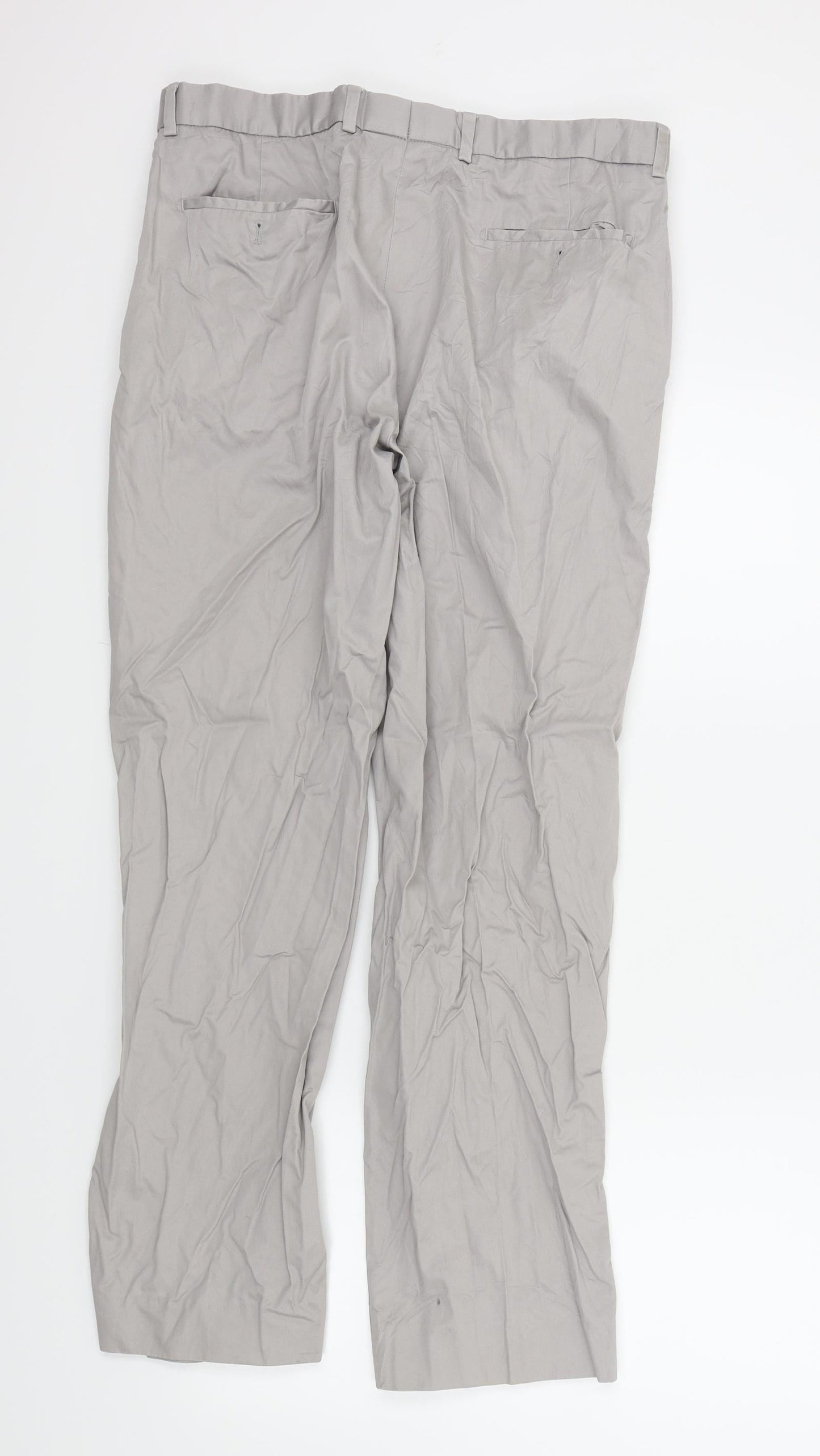 M&S Womens Beige   Trousers  Size 34 L30 in