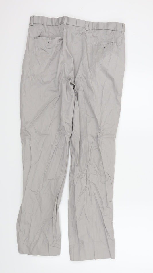 M&S Womens Beige   Trousers  Size 34 L30 in