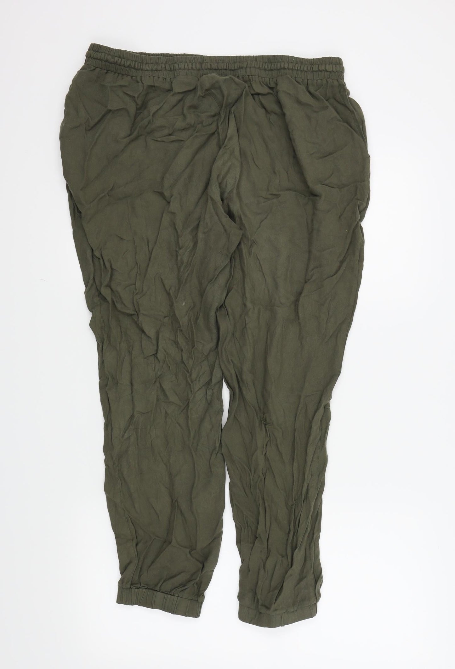 New Look Womens Green   Trousers   L28.5 in
