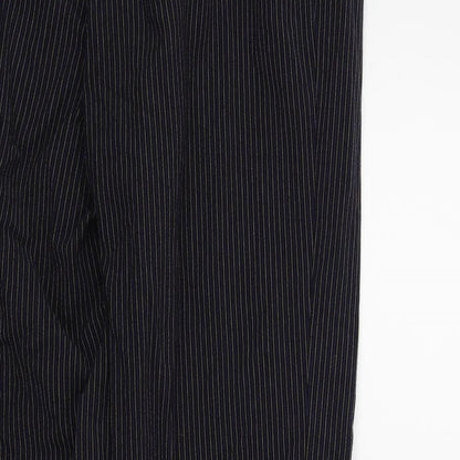 Fosters Mens Blue Striped  Trousers  Size 30 L29 in