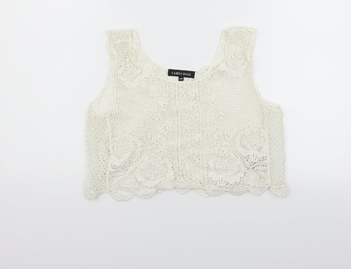 Cameo Rose Womens White   Basic Tank Size M