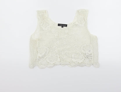 Cameo Rose Womens White   Basic Tank Size M