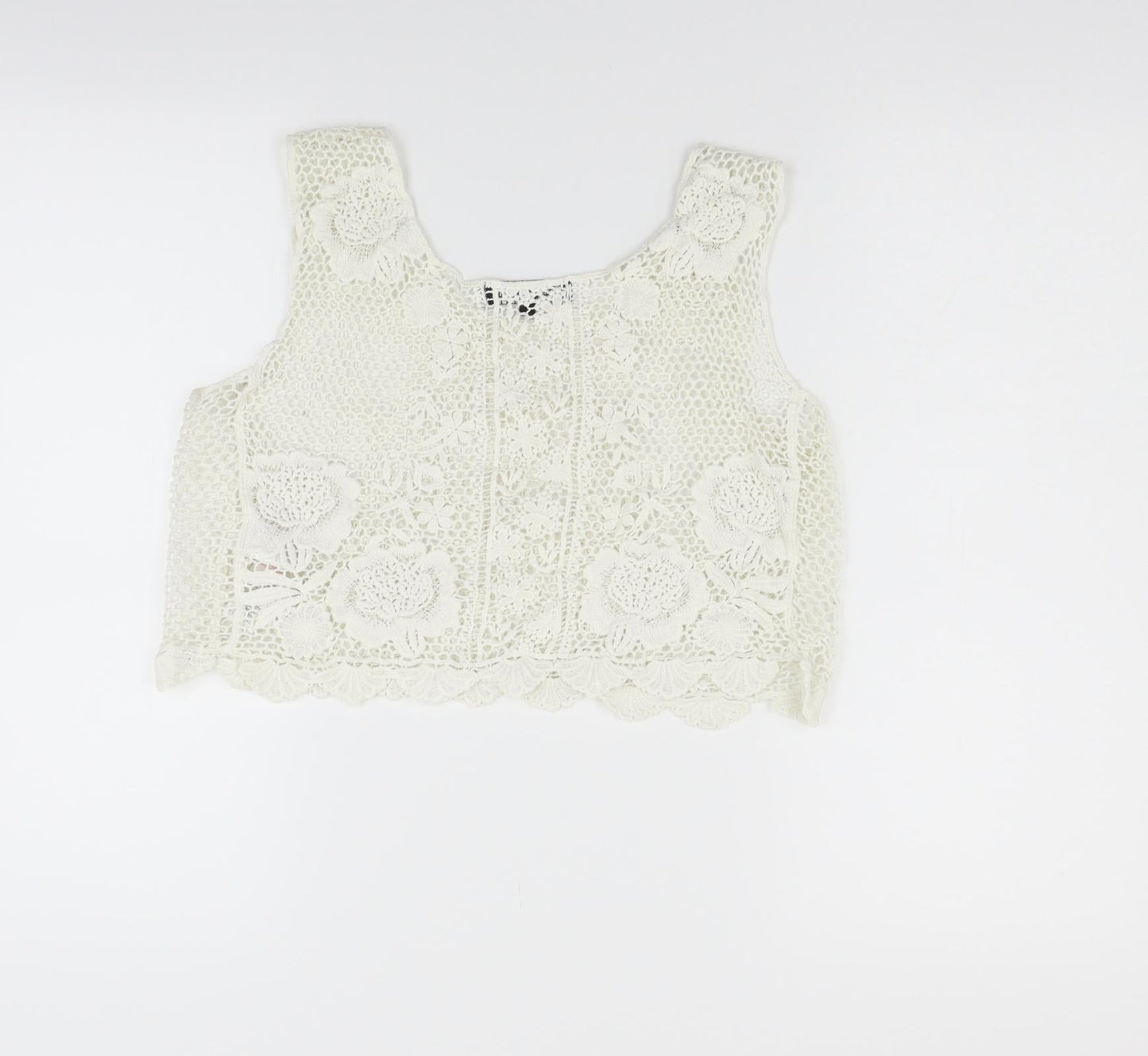 Cameo Rose Womens White   Basic Tank Size M