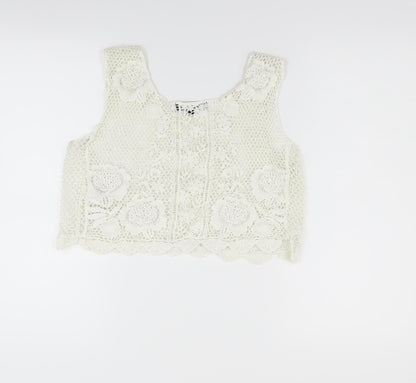 Cameo Rose Womens White   Basic Tank Size M