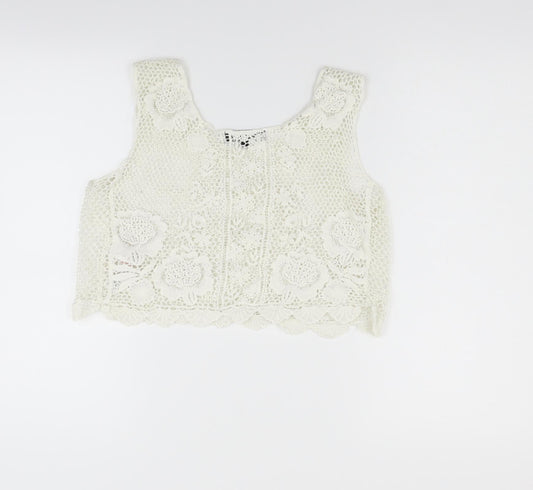 Cameo Rose Womens White   Basic Tank Size M