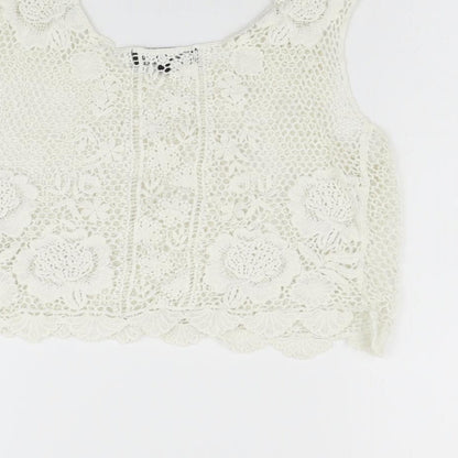 Cameo Rose Womens White   Basic Tank Size M