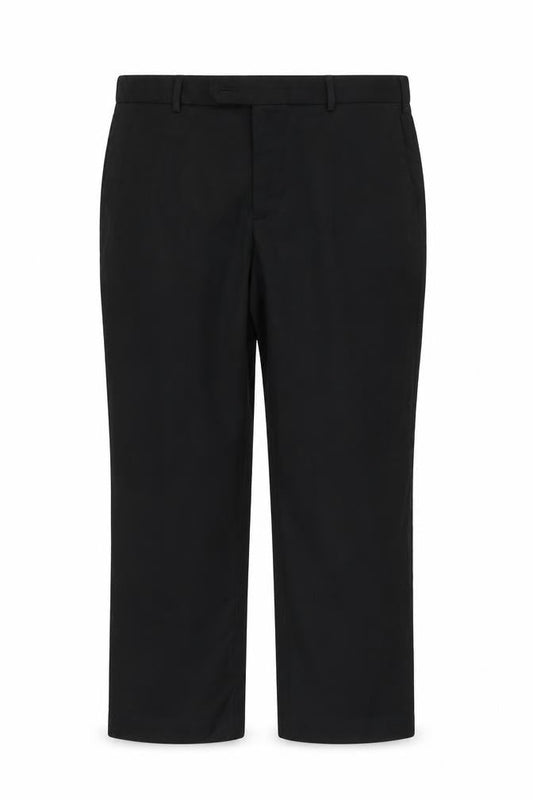 Womens UK Size 38 in Cedar Wood State Regular Fit  Black Trousers