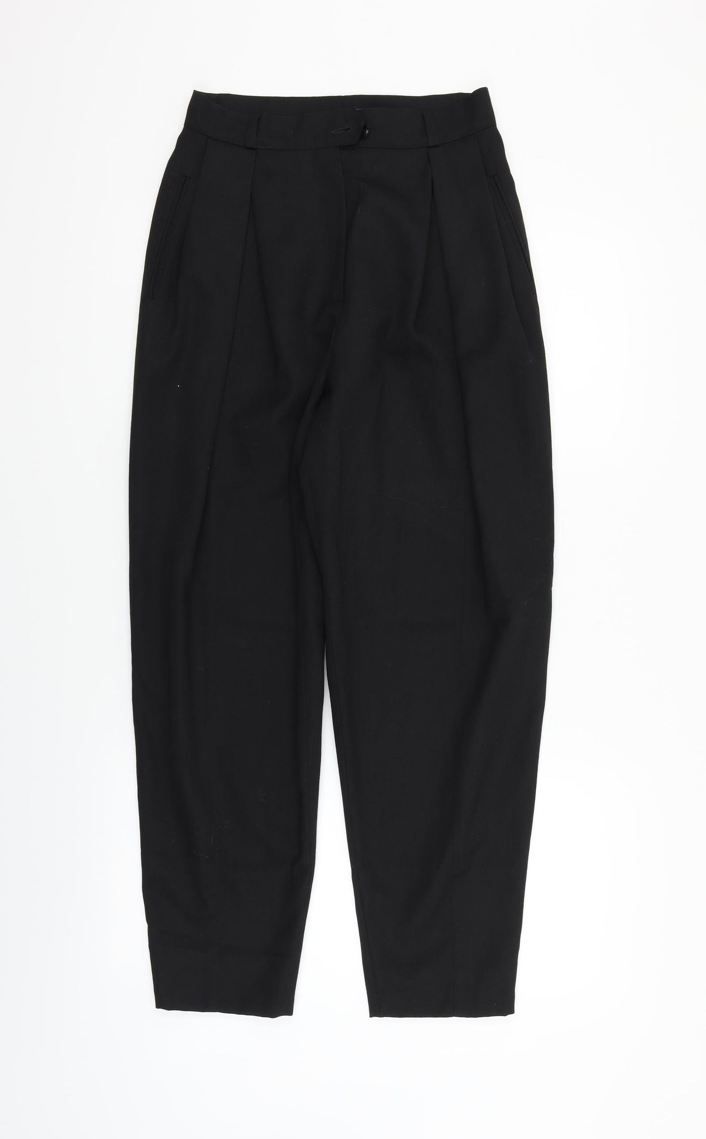 linge chouvati Womens Black   Trousers  Size 10 L28 in