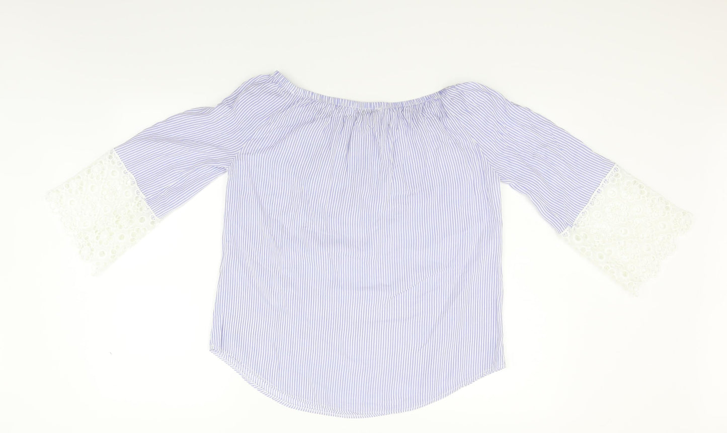 Womens UK Size XL Made in Italy Blue  Blouse
