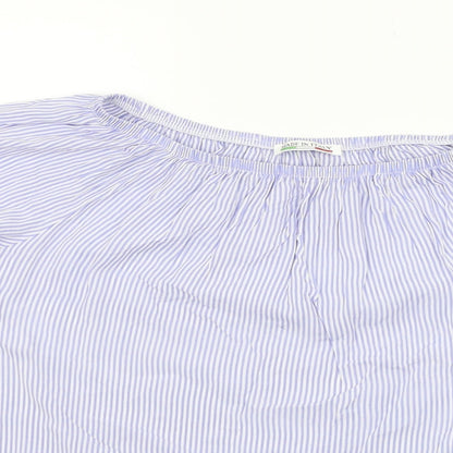 Womens UK Size XL Made in Italy Blue  Blouse