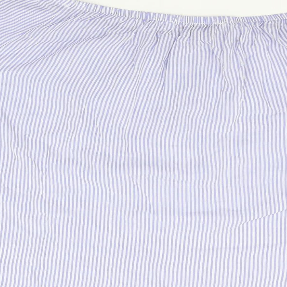 Womens UK Size XL Made in Italy Blue  Blouse