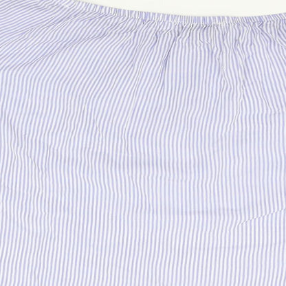 Womens UK Size XL Made in Italy Blue  Blouse