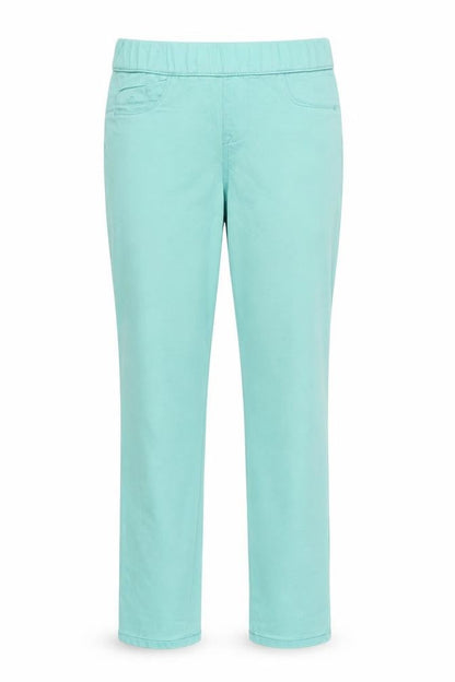 Denim & Co. Womens Green   Straight Jeans Size 8 L27 in