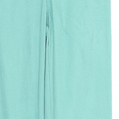 Womens UK Size 8 deniem & co Regular Fit Straight Green Jeans