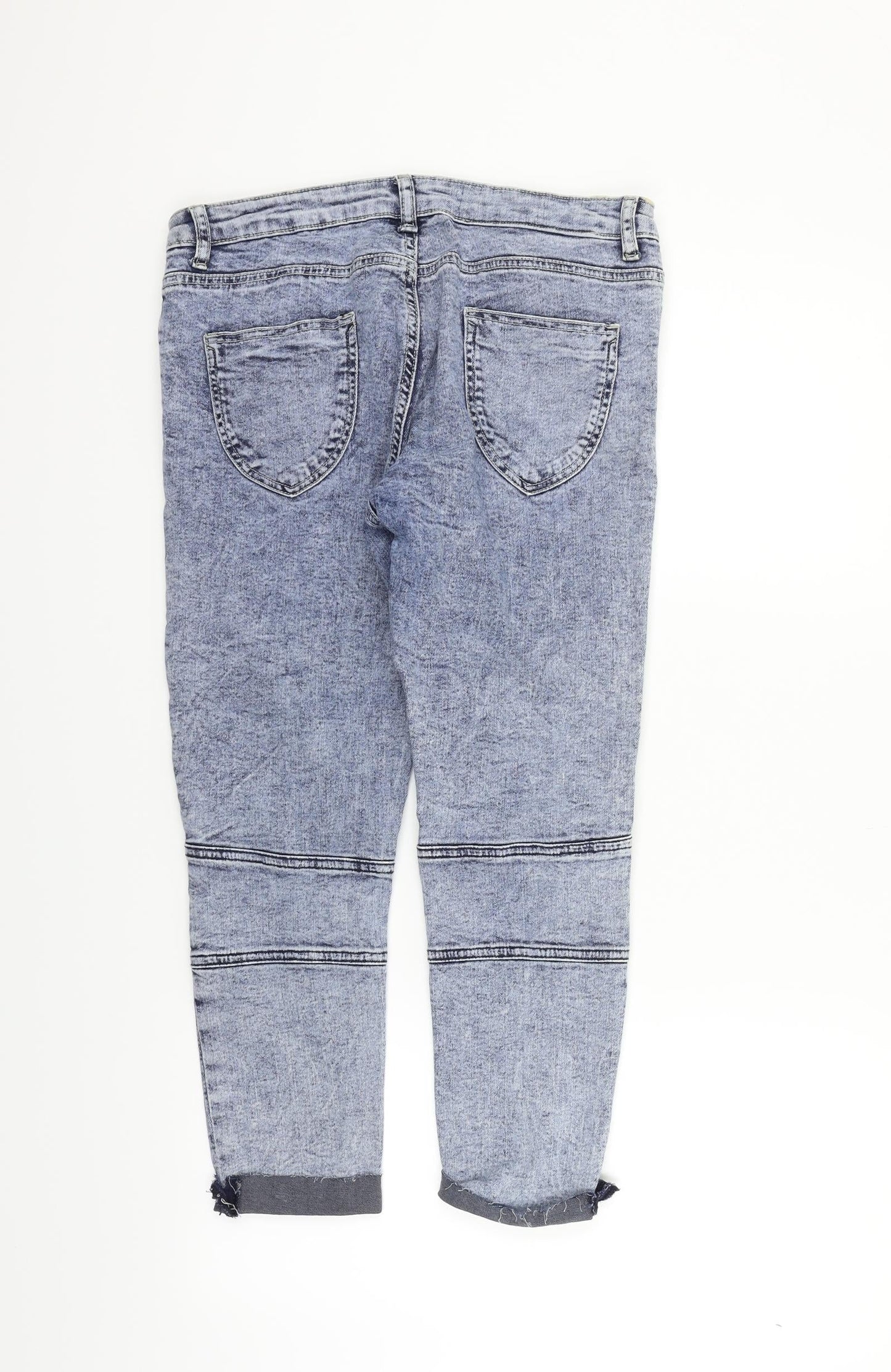 Womens UK Size 12 deniem & co Regular Fit Skinny Blue Jeans
