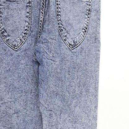 Womens UK Size 12 deniem & co Regular Fit Skinny Blue Jeans