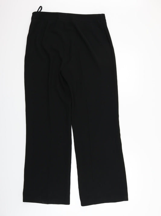 Womens UK Size 14 Principles Regular Fit  Black Trousers