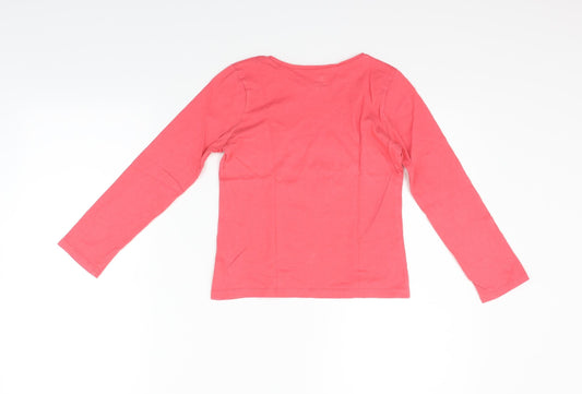 1989 Place Girls Pink   Basic T-Shirt Size 7-8 Years
