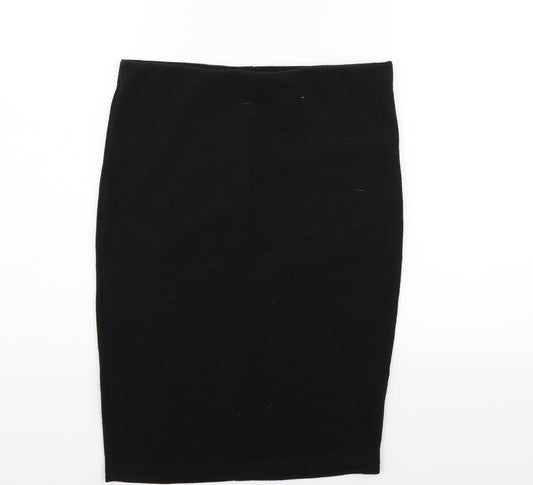Primark Womens Black   Flare Skirt Size 14