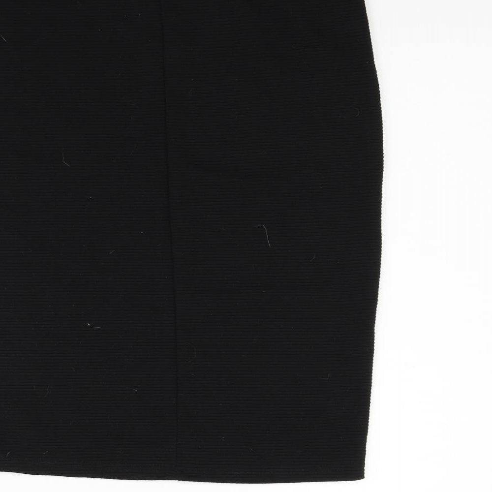 Primark Womens Black   Flare Skirt Size 14