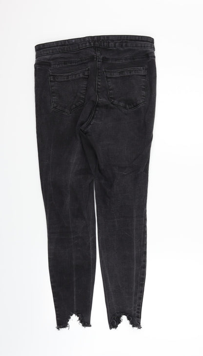 /Denim Womens Grey   Straight Jeans Size 14 L27 in