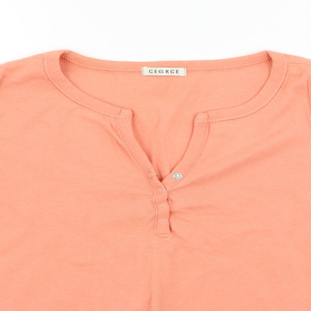 George Womens Orange   Pullover Jumper Size 12