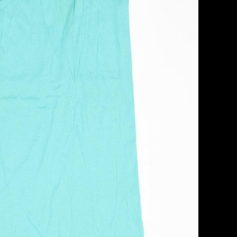 Brand and care label for Atmosphere women’s blue fit & flare, size UK 10