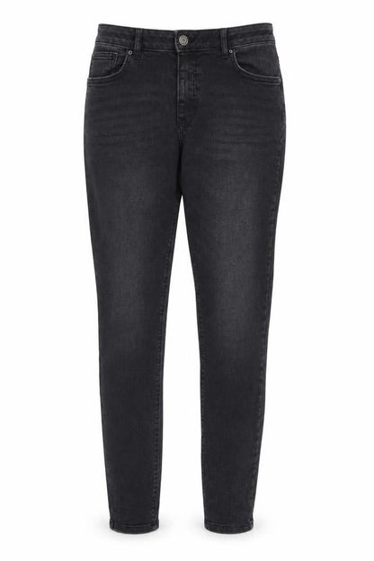 Denim & Co. Womens Black   Straight Jeans Size 14 L27 in
