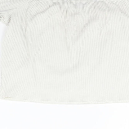 Primark Womens Silver   Basic T-Shirt Size 14