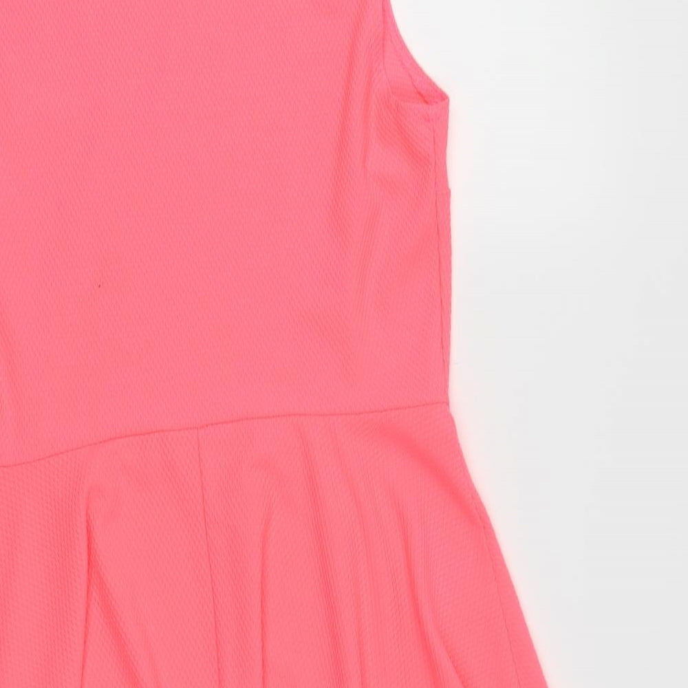 New Look Womens Pink   Fit & Flare  Size 14