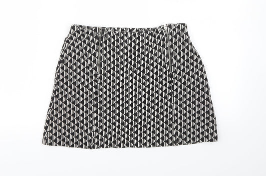 New Look Womens Black   A-Line Skirt Size 8