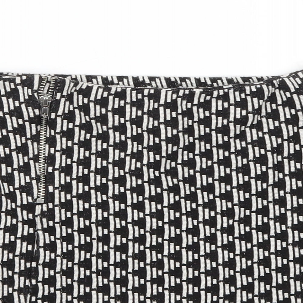 New Look Womens Black   A-Line Skirt Size 8