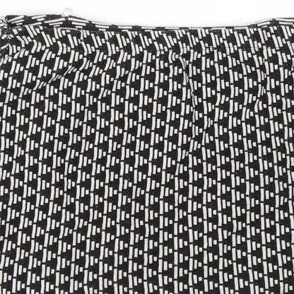 New Look Womens Black   A-Line Skirt Size 8