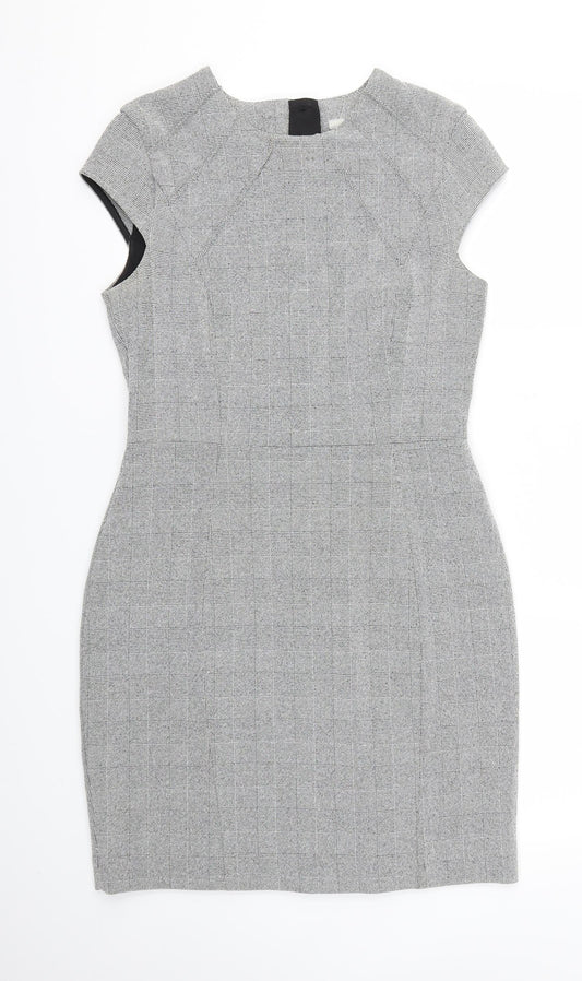 H&M Womens Grey   A-Line  Size 12