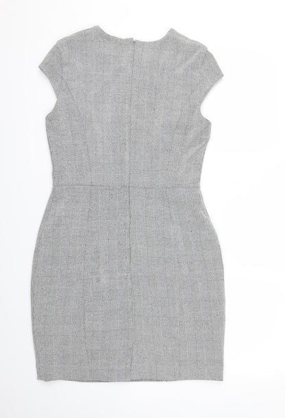 H&M Womens Grey   A-Line  Size 12