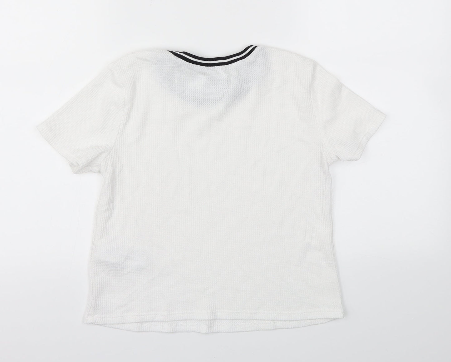 Hollister Womens White   Basic T-Shirt