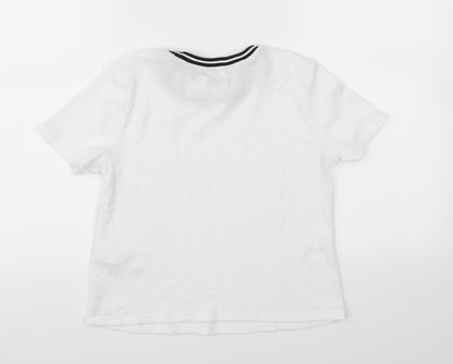 Hollister Womens White   Basic T-Shirt