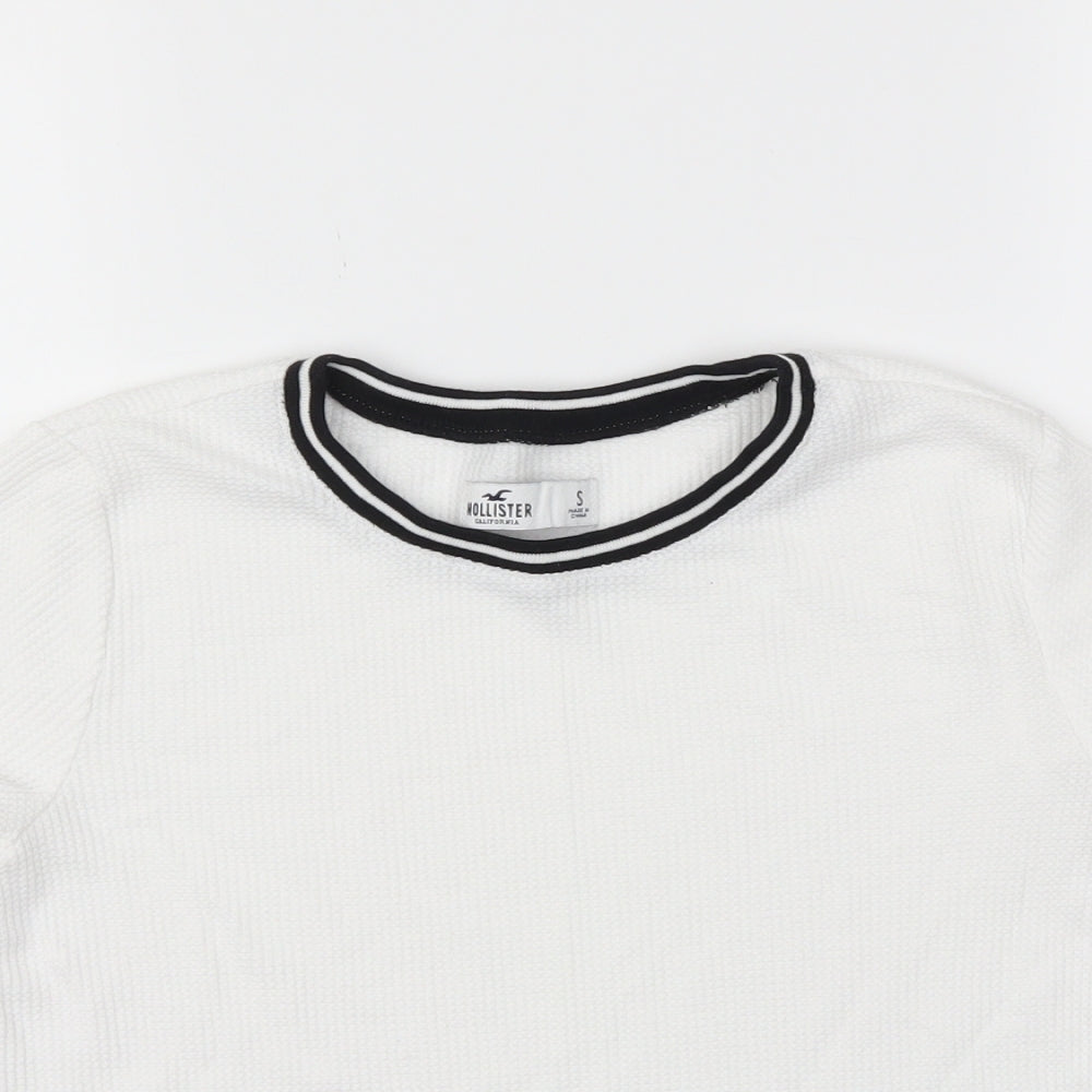 Hollister Womens White   Basic T-Shirt