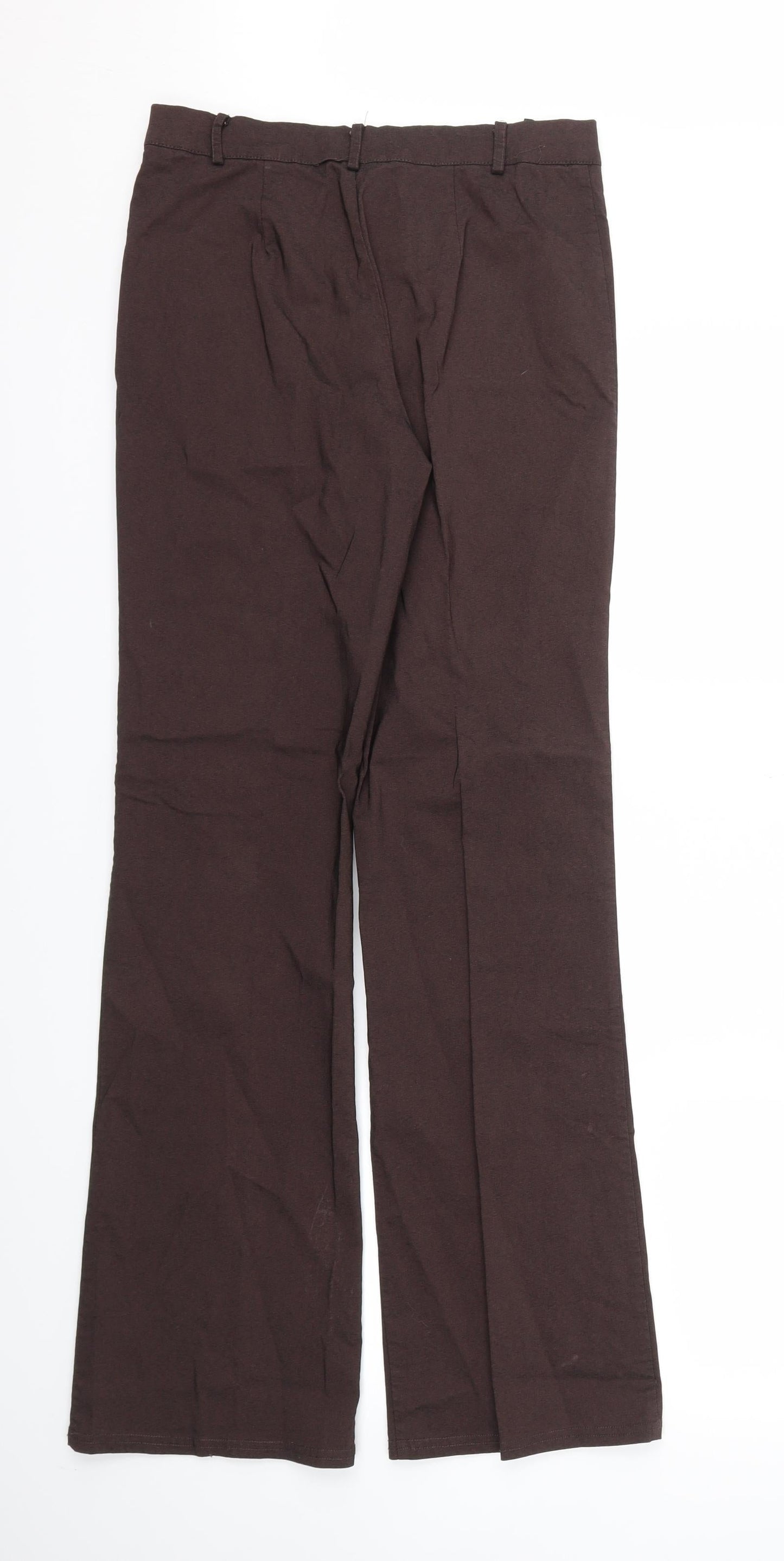 Ozone Womens Brown   Trousers  Size 28 L32 in