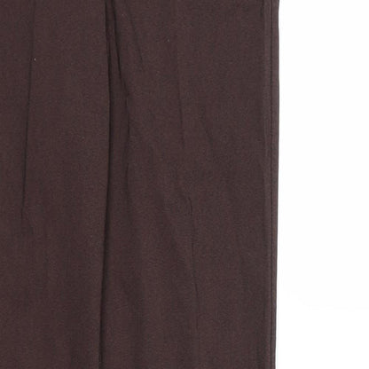 Ozone Womens Brown   Trousers  Size 28 L32 in