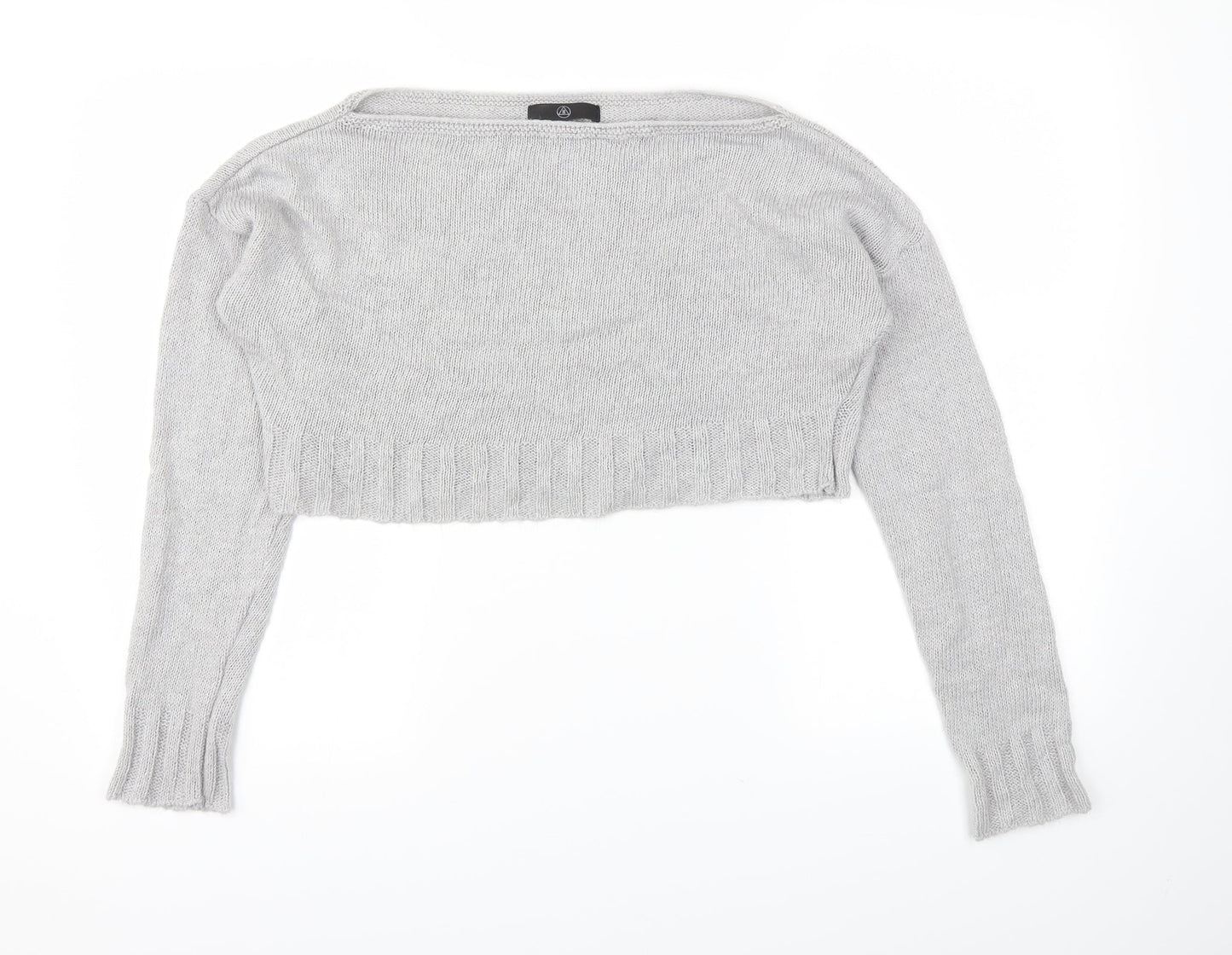 Missguided Womens Grey   Pullover Jumper Size S