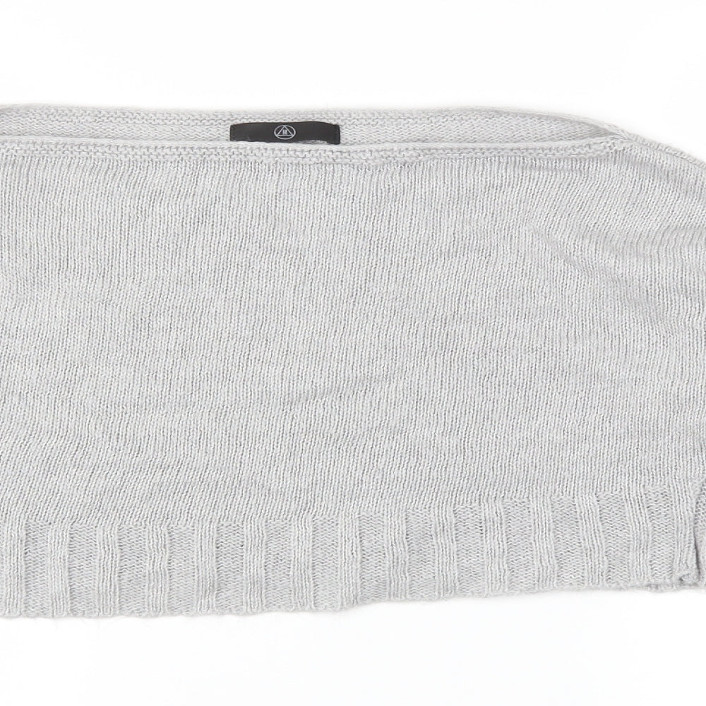 Missguided Womens Grey   Pullover Jumper Size S