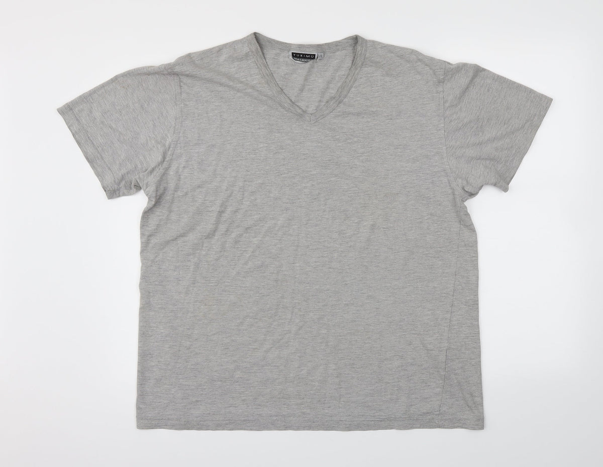 Yukimo Masahiro Womens Grey   Basic T-Shirt Size L