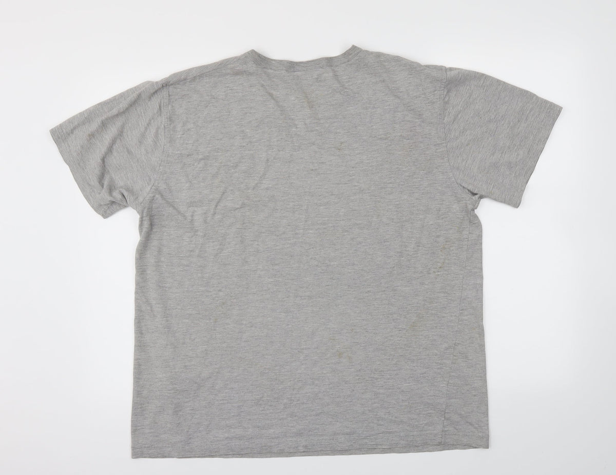 Yukimo Masahiro Womens Grey   Basic T-Shirt Size L