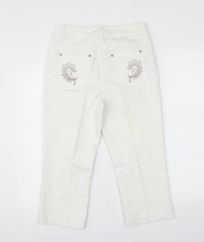 Soon Womens White   Skinny Jeans Size 10 L20 in