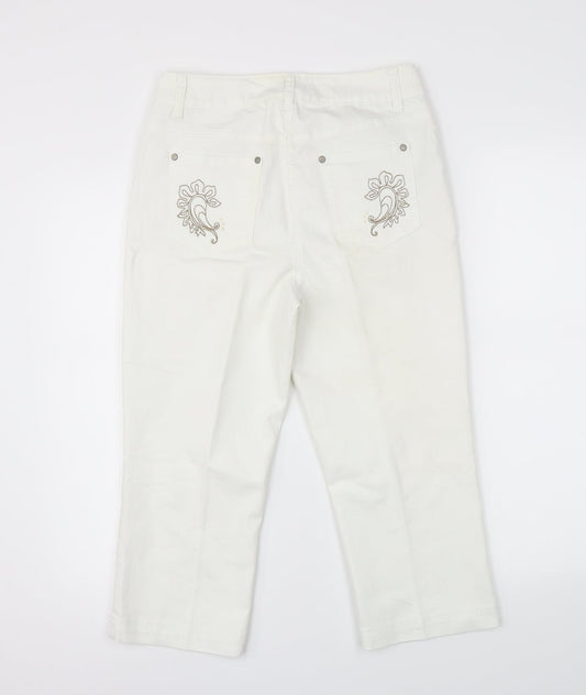 Soon Womens White   Skinny Jeans Size 10 L20 in