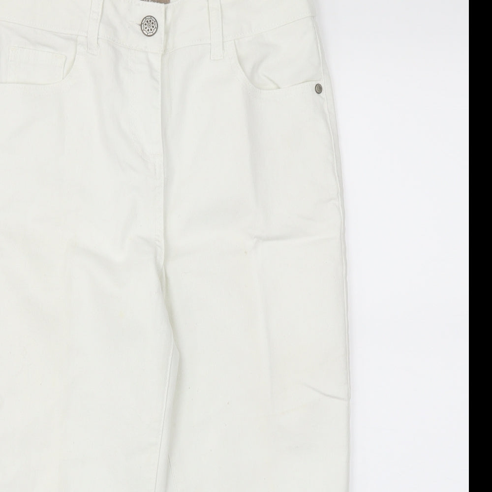 Soon Womens White   Skinny Jeans Size 10 L20 in