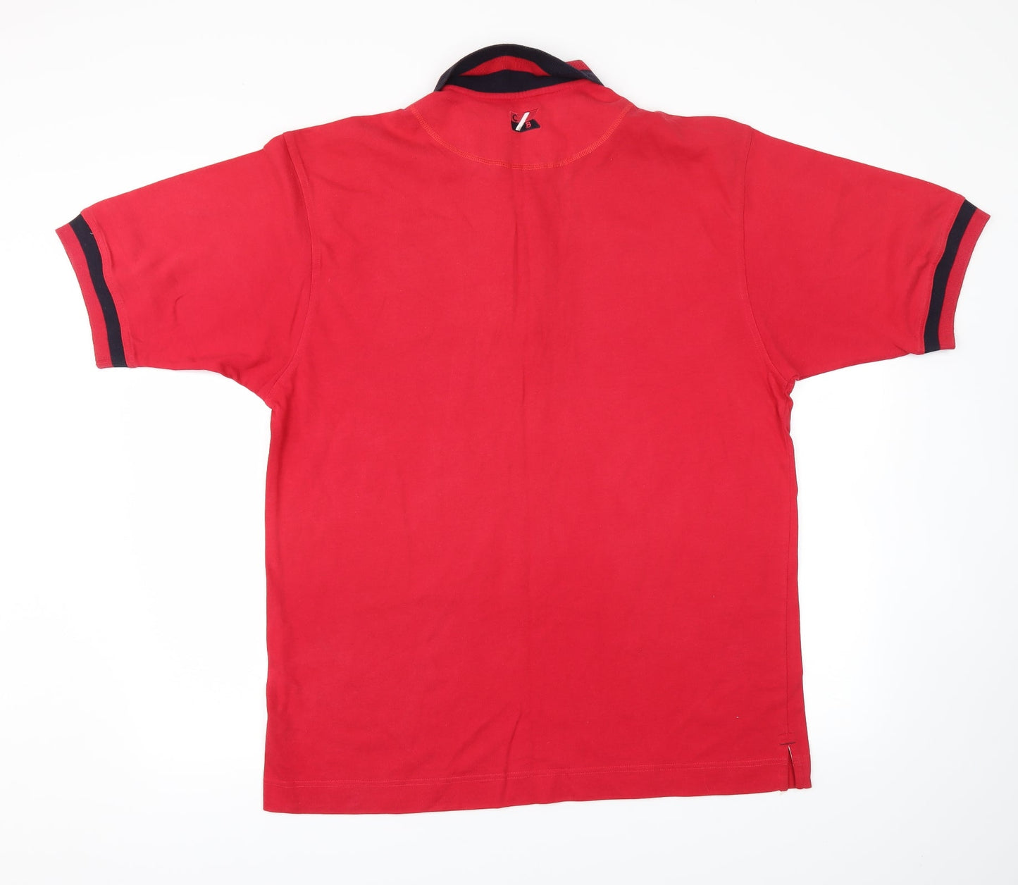 Cutters Mens Red    Polo Size M