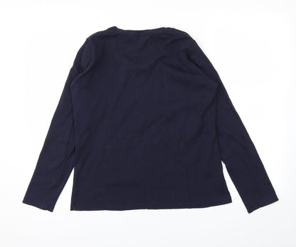 EWM Womens Blue   Basic T-Shirt Size M