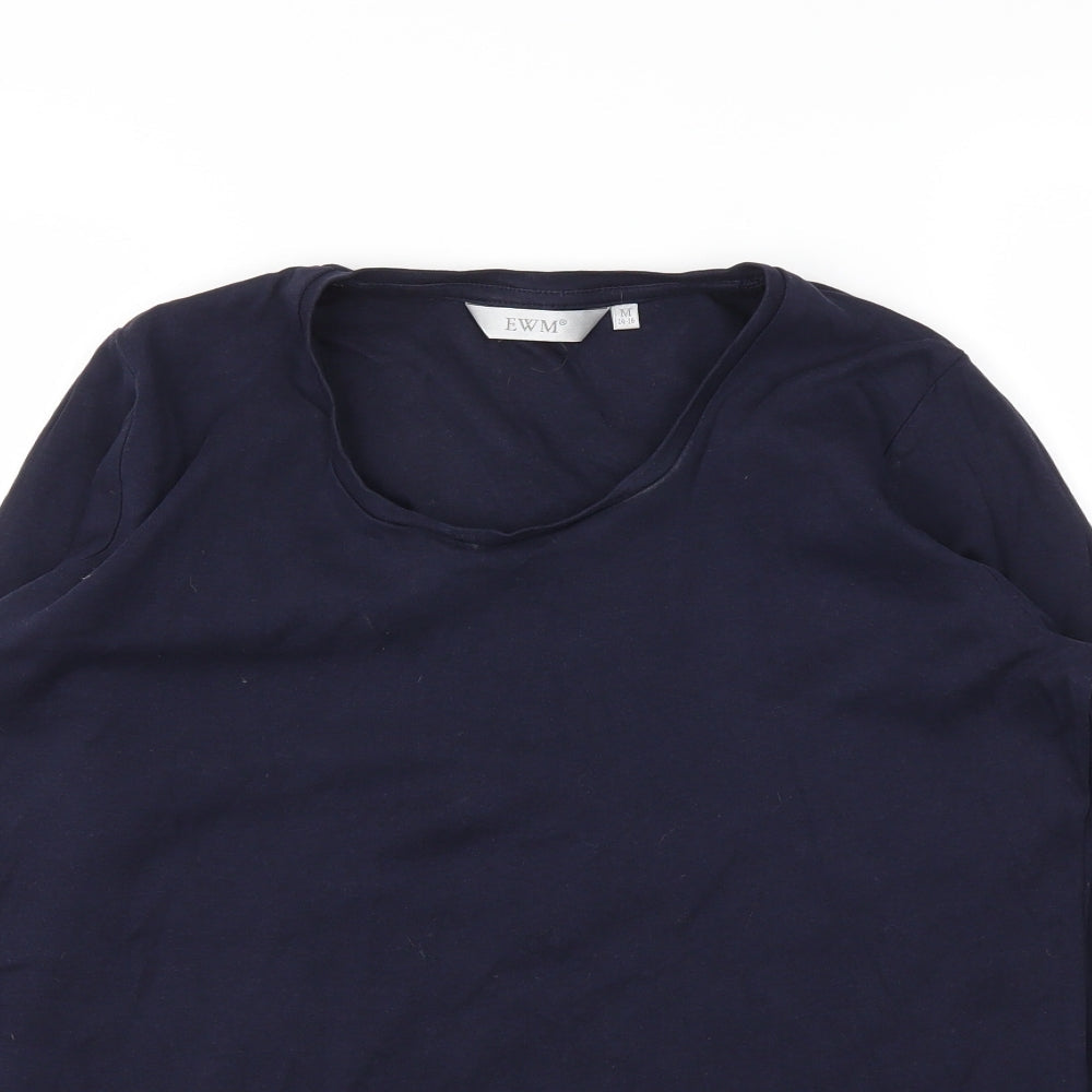 EWM Womens Blue   Basic T-Shirt Size M